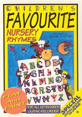 CHILDRENS FAVORITE NURSERY RHYMES PLAY AND PAINT