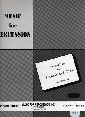 CONCERTINO TIMPANI AND PIANO
