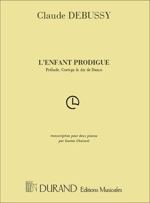 DEBUSSY - L'ENFANT PRODIGUE FOR 2 PIANOS 4 HANDS