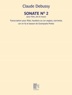DEBUSSY - SONATE NO 2 TRANSCRIBED WIND QUINTET SC/PTS