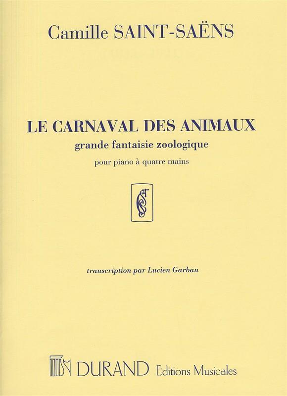 CARNIVAL OF THE ANIMALS PIANO DUET