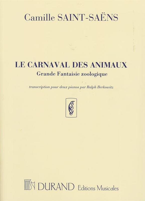 CARNIVAL OF THE ANIMALS 2 PNO 4 HAND
