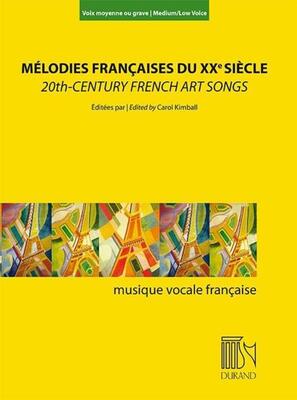 20TH CENTURY FRENCH ART SONGS MED/LOW