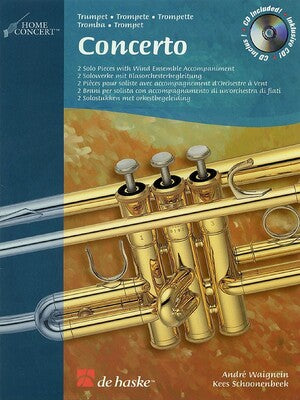 CONCERTO HOME CONCERT TRUMPET BK/CD