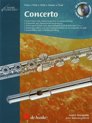 CONCERTO HOME CONCERT FLUTE BK/CD