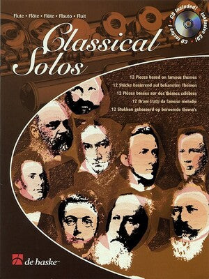 CLASSICAL SOLOS FLUTE BK/CD