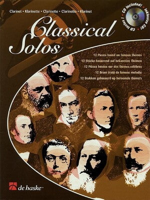 CLASSICAL SOLOS CLARINET BK/CD