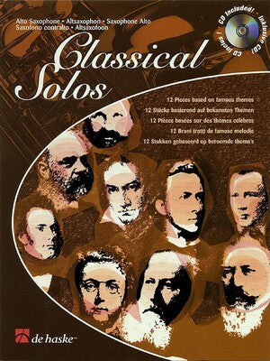 CLASSICAL SOLOS ALTO SAX BK/CD