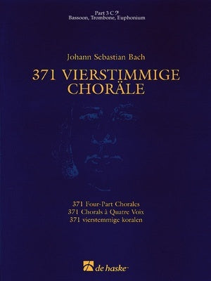 371 FOUR PART CHORALES PART 3 C BASS CLEF