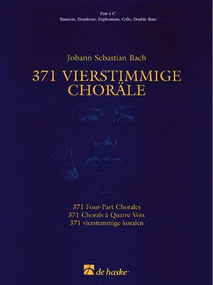 371 FOUR PART CHORALES PART 4 C' BASS CLEF