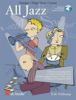 ALL JAZZ FOR TRUMPET FLUGEL HORN OR CORNET BK/OLA