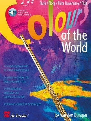 COLOURS OF THE WORLD FLUTE BK/OLA