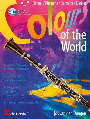 COLOURS OF THE WORLD FOR CLARINET BK/OLA