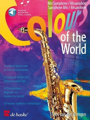 COLOURS OF THE WORLD ALTO SAX BK/OLA