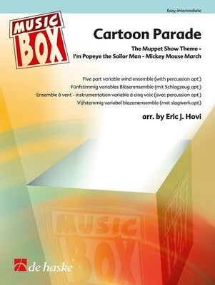 CARTOON PARADE MUSIC BOX FLEXIBLE 5 PART SC/PTS