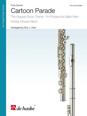 CARTOON PARADE FLUTE QUINTET SC/PTS