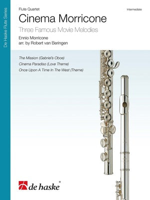 CINEMA MORRICONE FOR FLUTE QUARTET SC/PTS