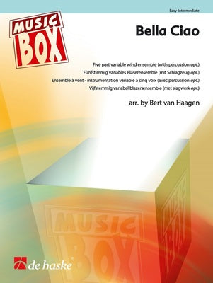BELLA CIAO 5 PART FLEX ENSEMBLE/PERCUSSION SC/PTS
