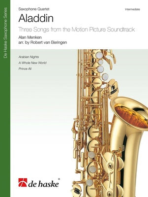 ALADDIN 3 SONGS FROM MOVIE SAX QUARTET SC/PTS