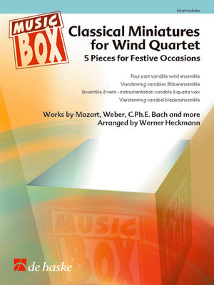 CLASSICAL MINIATURES FOR VARIABLE WIND QUARTET SC/PTS