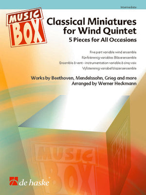 CLASSICAL MINIATURES FOR VARIABLE WIND QUINTET SC/PTS