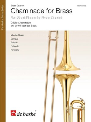 CHAMINADE FOR BRASS 5 SHORT PIECES FOR BRASS QUARTET SC/PTS