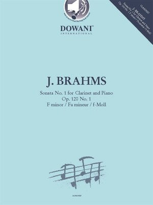 BRAHMS - SONATA NO 1 OP 120 FOR CLARINET/PIANO BK/OLA