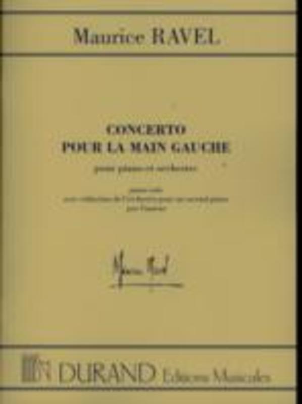 PIANO CONCERTO FOR LEFT HAND 2 PNO 4 HANDS