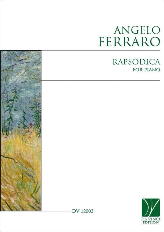 FERRARO - RAPSODICA FOR PIANO