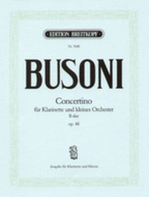 CONCERTINO OP 48 B FLAT ED TAUBMANN CLA PNO