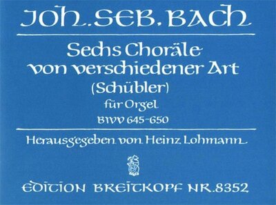 CHORALES 6 BWV 645-650