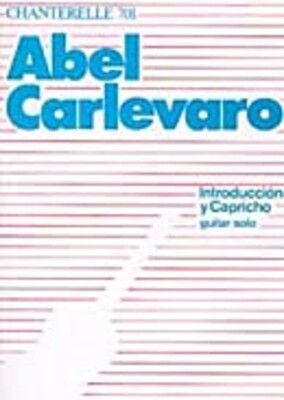 CARLEVARO - INTRODUCTION AND CAPRICCIO GUITAR