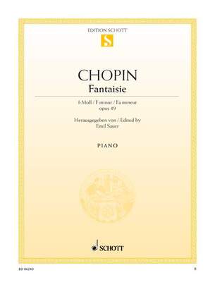 CHOPIN - FANTASY F MINOR OP 49 FOR PIANO