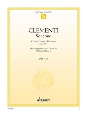 CLEMENTI - SONATINA C MAJOR OP 36 NO 1