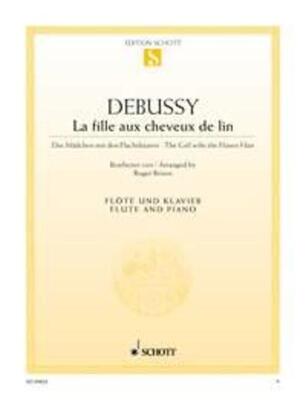 DEBUSSY - LA FILLE AUX CHEVEUX DE LIN FLUTE/PIANO