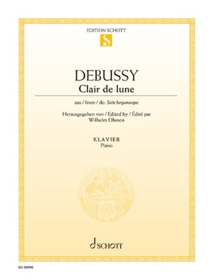 DEBUSSY - CLAIR DE LUNE FROM SUITE BERGAMASQUE FOR PIANO