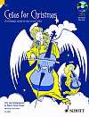 CELLOS FOR CHRISTMAS 1 OR 2 VLC BK/CD