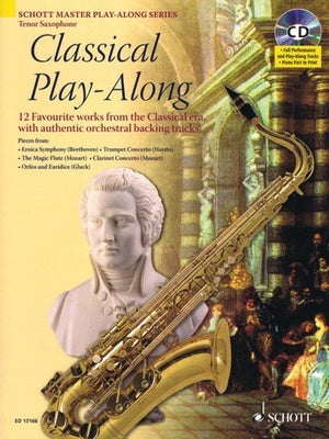 CLASSICAL PLAYALONG TENOR SAX BK/CD