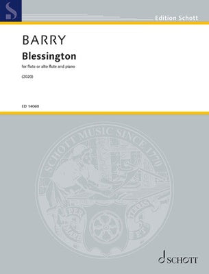 BARRY - BLESSINGTON FOR FLUTE OR ALTO FLUTE/PIANO