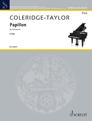 COLERIDGE-TAYLOR - PAPILLON FO RPIANO