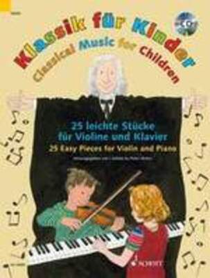 CLASSICAL MUSIC FOR CHILDREN VLN PNO BK/CD