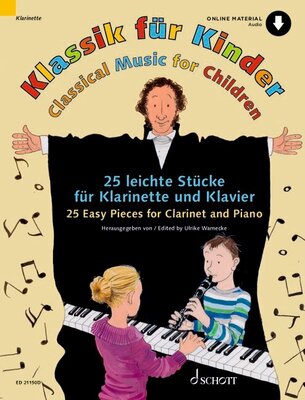 CLASSICAL MUSIC FOR CHILDREN FOR CLARINET/PIANO BK/OLA