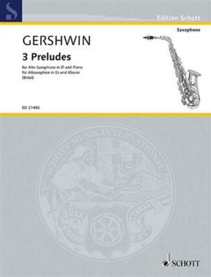 3 PRELUDES FOR ALTO SAX AND PIANO
