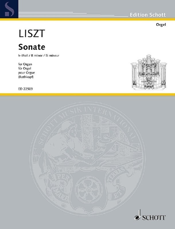 LISZT - SONATA B MINOR FOR ORGAN