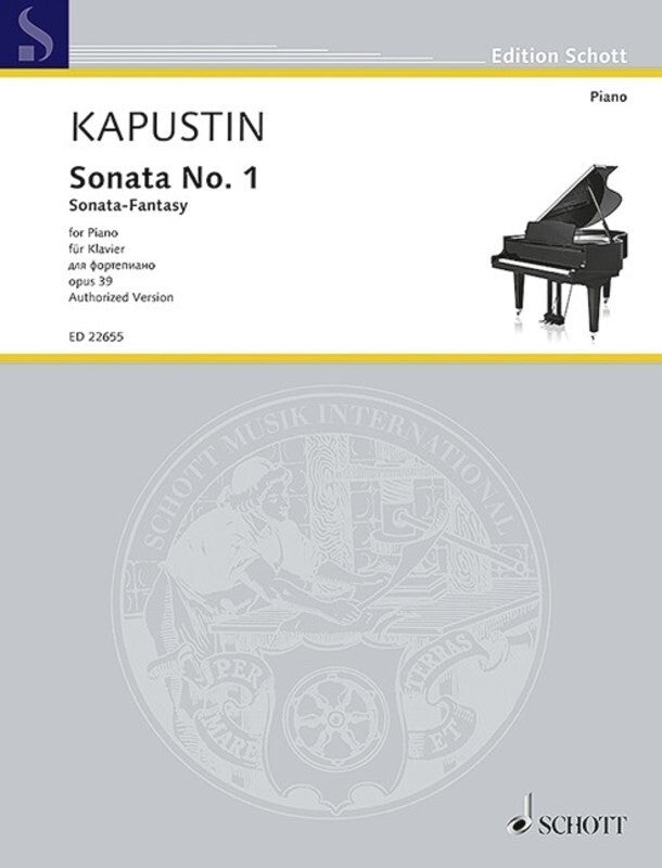 KAPUSTIN - SONATA NO 1 OP 39 PIANO