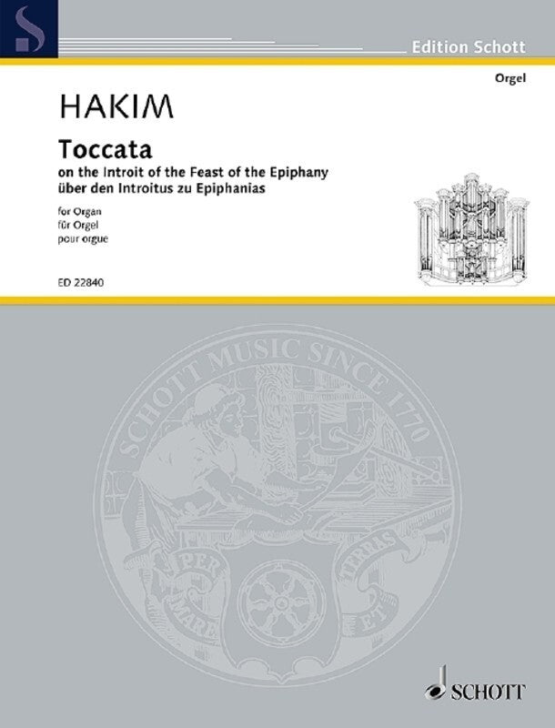 HAKIM - TOCCATA ON INTROIT OF FEAST OF EPIPHANY ORGAN