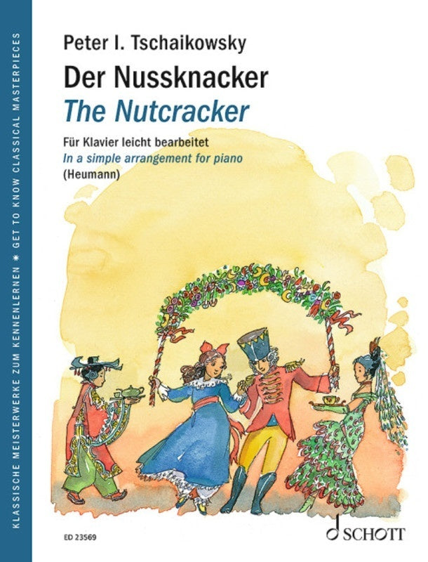 TCHAIKOVSKY - THE NUTCRACKER OP 71 EASY PIANO ARR HEUMANN