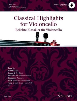 CLASSICAL HIGHLIGHTS FOR VIOLONCELLO BK/OLA