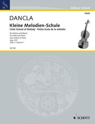 DANCLA - LITTLE SCHOOL MELODY OP 123 VOL 1 VIOLIN/PIANO