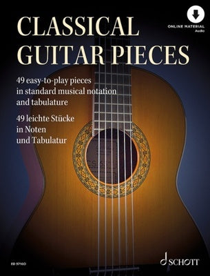 CLASSICAL GUITAR PIECES NOTES & TAB BK/OLA